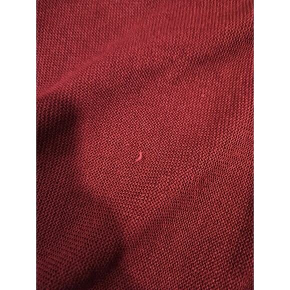 Vintage Milford Sportswear Red Maroon Cardigan Sweater Men's Size XL Made in USA - Picture 7 of 10